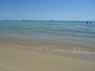 Nice summer view from Varna in Bulgaria 