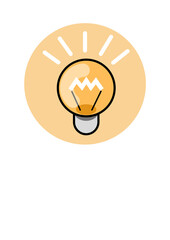 idea  solution light bulb