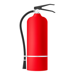 Fire extinguisher protection isolated.  stock illustration.