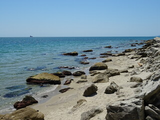 Nice summer view from Varna in Bulgaria 