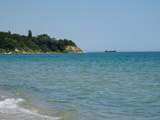 Nice summer view from Varna in Bulgaria 