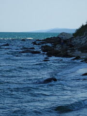 Nice summer view from Varna in Bulgaria 