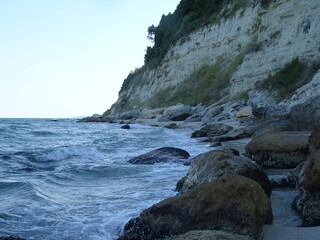 Nice summer view from Varna in Bulgaria 