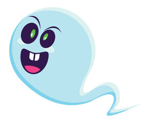 halloween ghost comic character