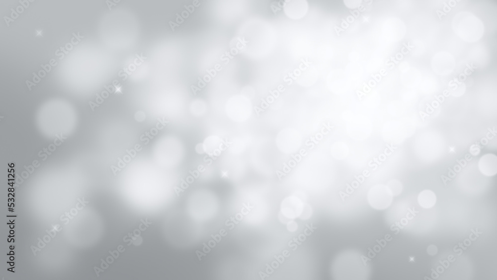 Poster soft and blurred bright sky with bokeh lights in black and white. abstract background with copy spac