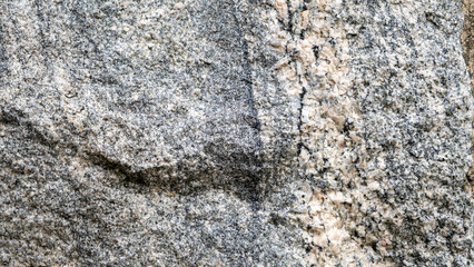 gray broken boulder background. old manor wall.