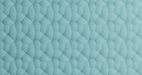 Render with light blue shape surface
