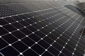 Solar panels for electric power