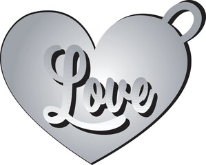 Love Heart Charm