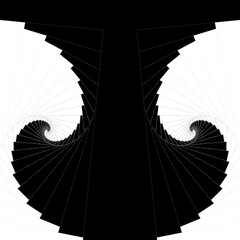 black and white background