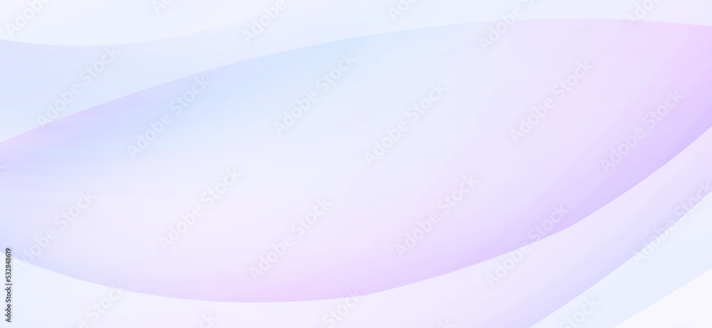 Poster minimal background with lavender blue and light violet rounded shapes