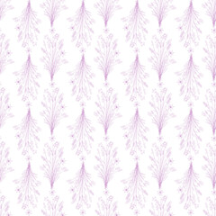 Seamless decorative pattern. Repeated modern background for wallpaper, web, scrapbook, wrapping paper, digital design.