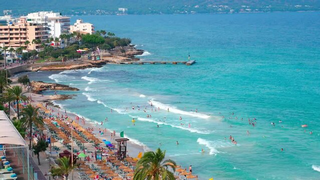 Majorca beach of Cala Millor