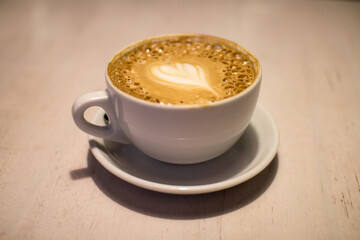 cup of cappuccino