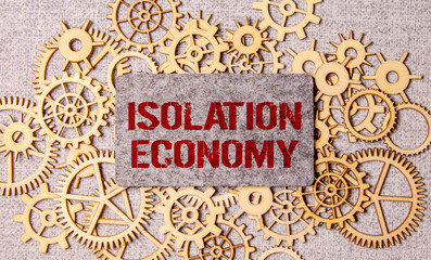 Boost your career text concept isolated over white background, copy space