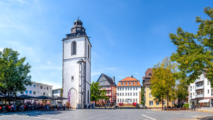 Kirchenplatz, Giessen, Hessen, Deutschland 