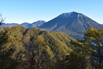 Climbing mountains in Autumn, Nikko, Tochigi, Japan 