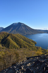 Climbing mountains in Autumn, Nikko, Tochigi, Japan 