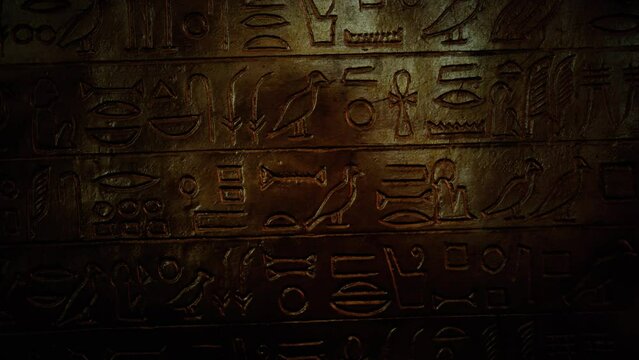 Hieróglifos Antiga Escrita Egípcia 