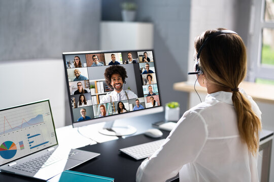 Online Video Conference Virtual Meeting