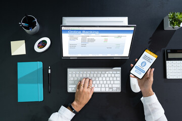 Online Bank Ecommerce Money Transfer 2 Factor