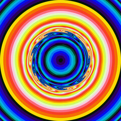 abstract colorful background, circle pattern