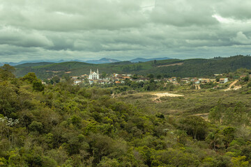 church in the city of Catas Altas, State of Minas Gerais, Brazil
