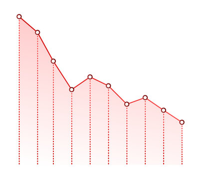 Profit and lost money or budget. Cash and rising graph arrow up, concept of business success. Capital earnings, benefit.  stock illustration.