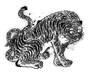 虎　その9　インクバージョン