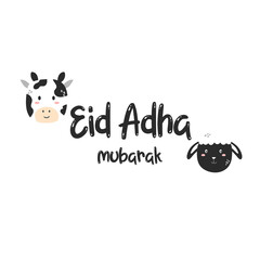 Fototapeta premium islamic design illustration concept happy eid al adha celebration