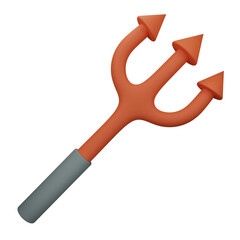 trident 3d illustration