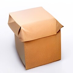 Brown cardboard box