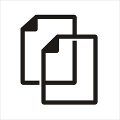 simple paper flat design icon