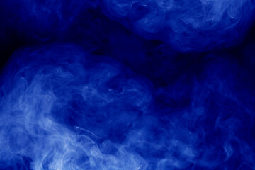 blue smoke background