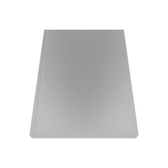 blank book isolated on white