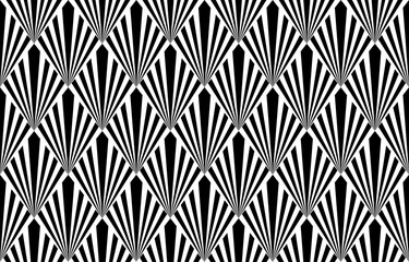 seamless geometric pattern. Tribal Art Ikat Ogee in traditional classic. based on ikat fabric style. Vector illustration.