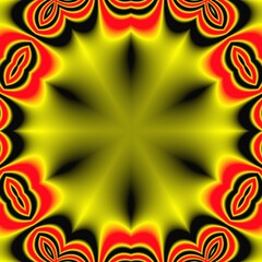 abstract background with stars and circles