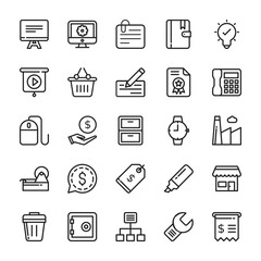 
Business Vector Icons 
