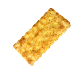 sandwich crackers with cream isolated on transparent background png file