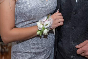 
new Bridal bracelet bridesmaid bracelet, floral flower bracelet,