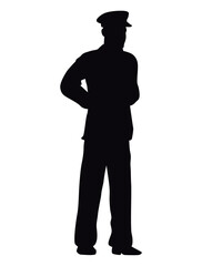 military officer standing