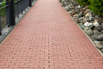 Paving slabs as an abstract background.