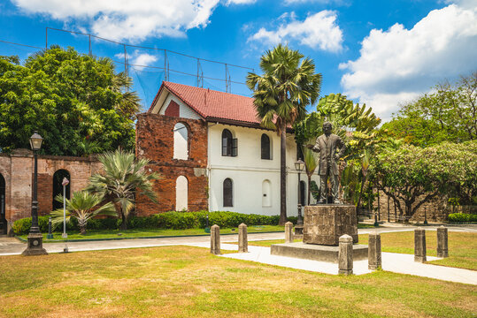 Rizal Shrine, Museum of Jose Rizal in Fort Santiago, in manila, philippines