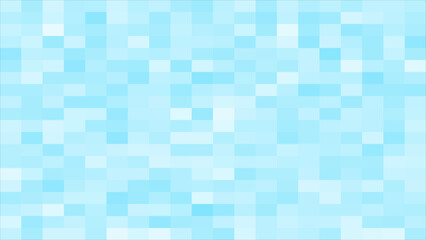 Abstract mosaic pixel background, soft blue.