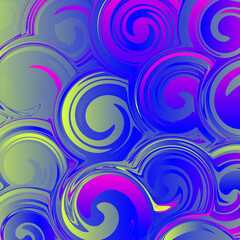 Abstract pattern. Colorful circles abstract background. Vector illustration.