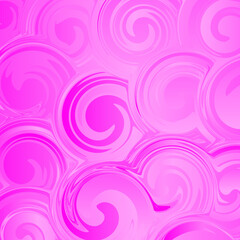 Abstract pattern. Pink circles abstract background. Vector illustration.