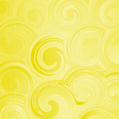 Abstract pattern. Yellow circles abstract background. Vector illustration.