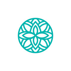 abstract floral design