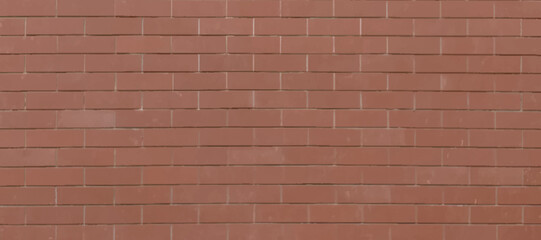 Brown wall and classic background. Illustration of a brown brick wall