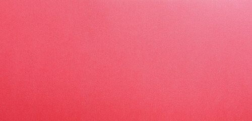 Blank red paper colored banner size texture. Empty red paper surface with space for text, art, design, and composition for wallpaper, backdrop   .